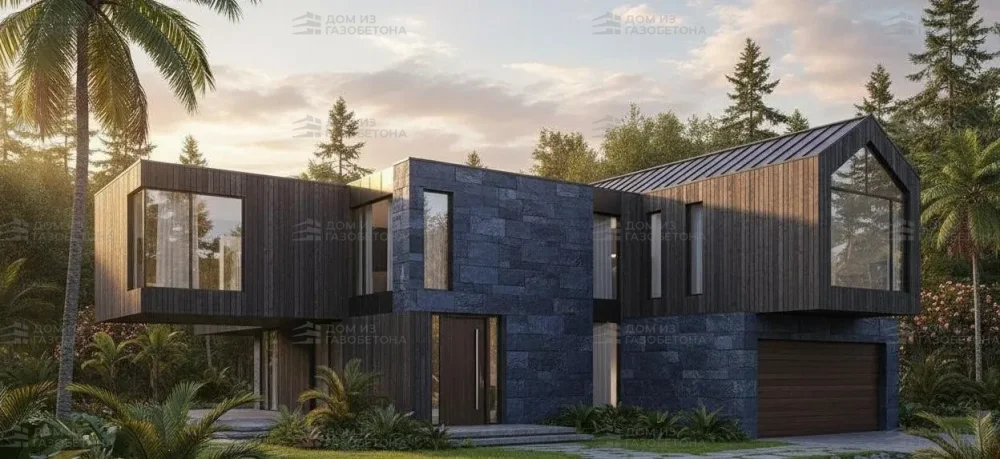 Проект Одноэтажный дом 34 на 34, 342 м2