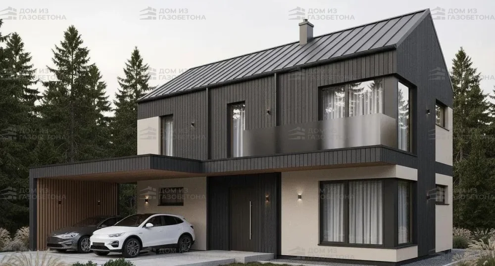 Проект Одноэтажный дом 14 на 11, 118 м2