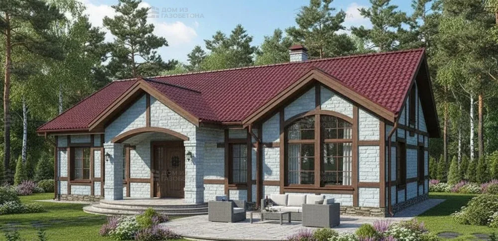 Проект Двухэтажный дом 20 на 11, 223 м2